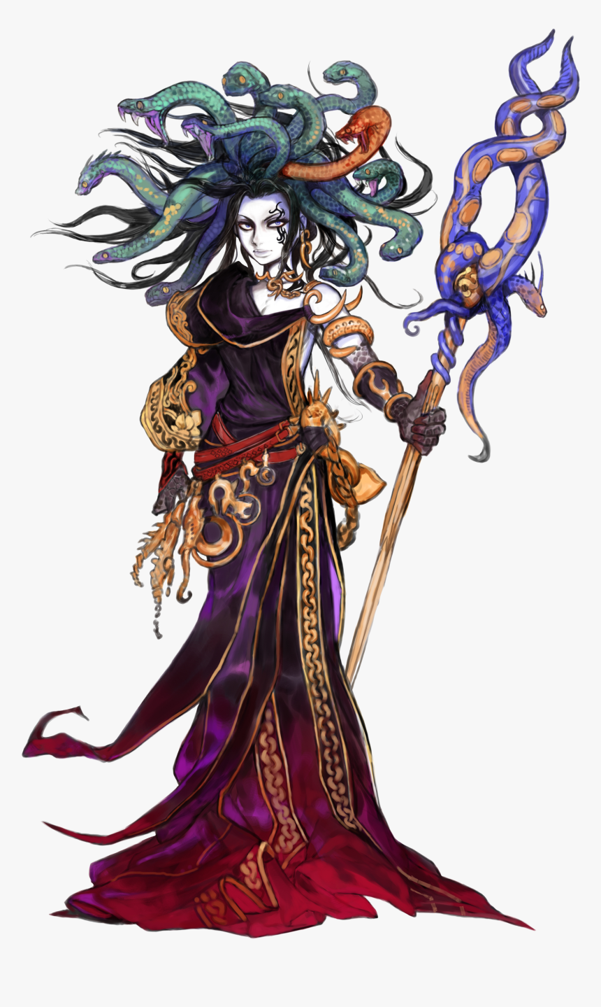 Clip Art Madusa Greek God - Kid Icarus Uprising Medusa, HD Png Download