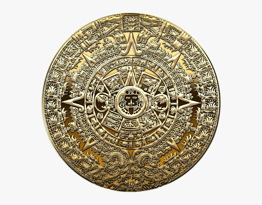 Mayan Aztec Calendar, HD Png Download