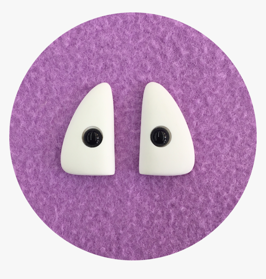Triangle Polished Puppet Eyes With Pupil - Circle, HD Png Download