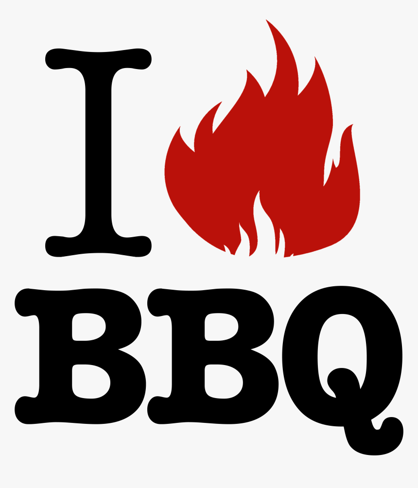 Barbecue Grill Flame - Love Bbq Png, Transparent Png