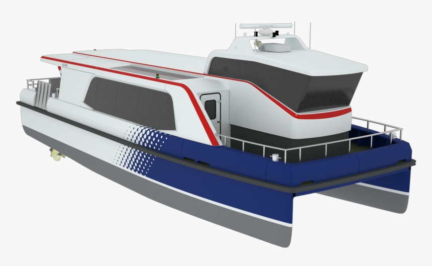 4 M Waterbus Of Modular Design For Up To 56 Passengers - Luxury Yacht, HD Png Download