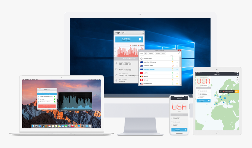 Access Your Favorite Websites Or Browse Securely Withy - Vyprvpn, HD Png Download