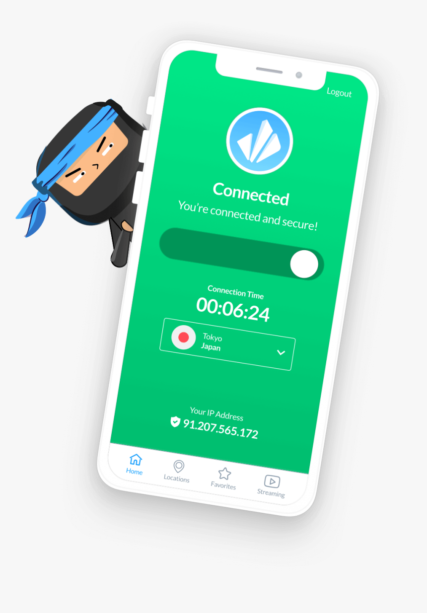 Vpncity S Ninja Device - Vpn City, HD Png Download