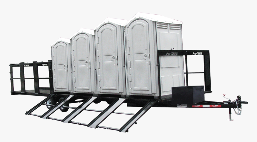 Porta Potty Trailer - Horse Trailer, HD Png Download
