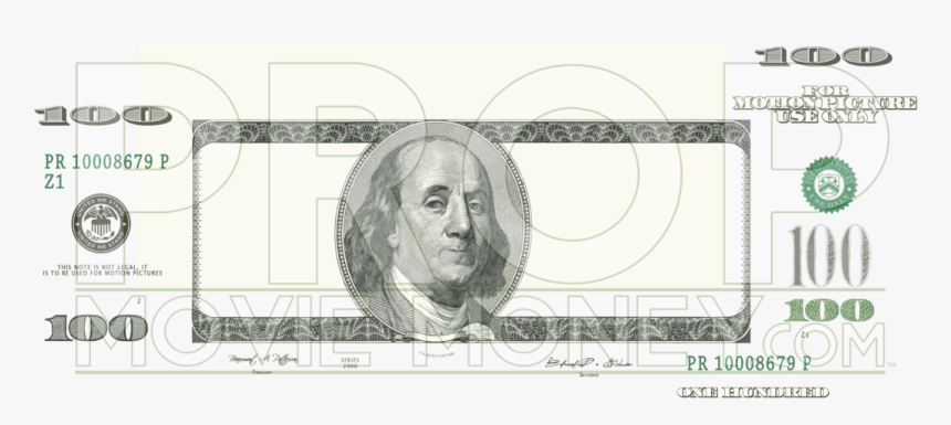 100 Dollar Bill , Png Download - Cash, Transparent Png