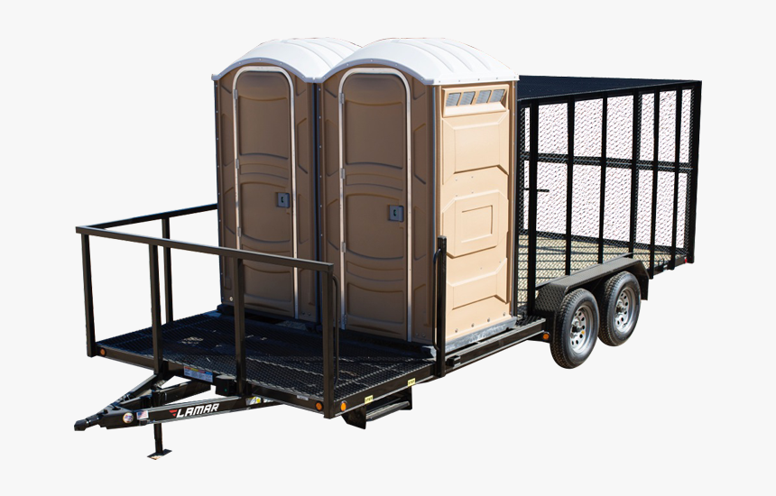 Trash Trailer Porta Potty, HD Png Download