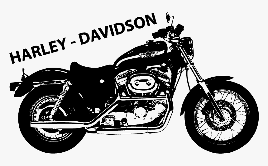 Harley Motorcycle Png For Kids - Paughco Upswept Exhaust Sportster, Transparent Png