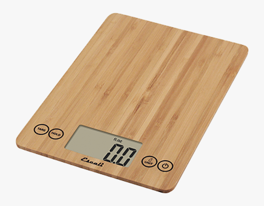Escali Arti Digital Scale - Bamboo Food Scales, HD Png Download