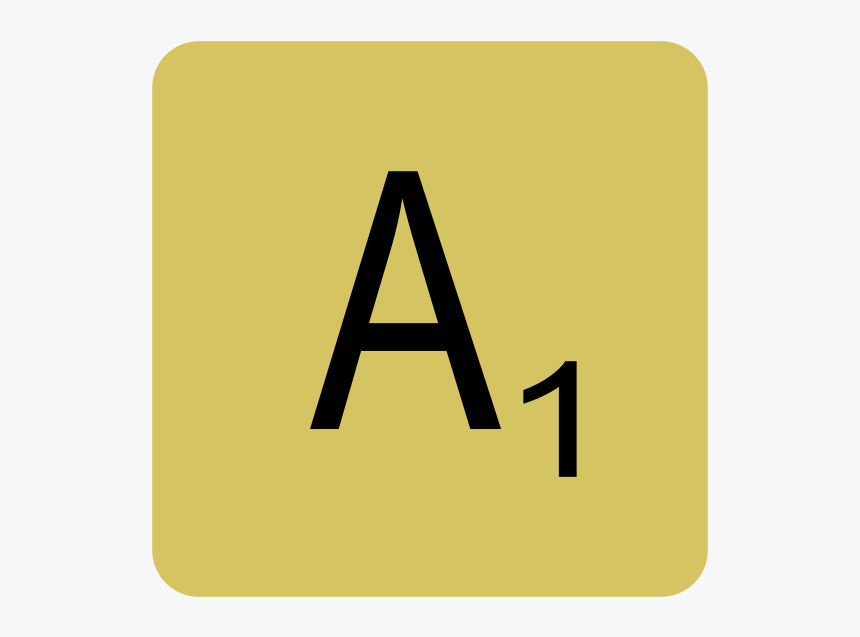 Scrabble Letter, HD Png Download