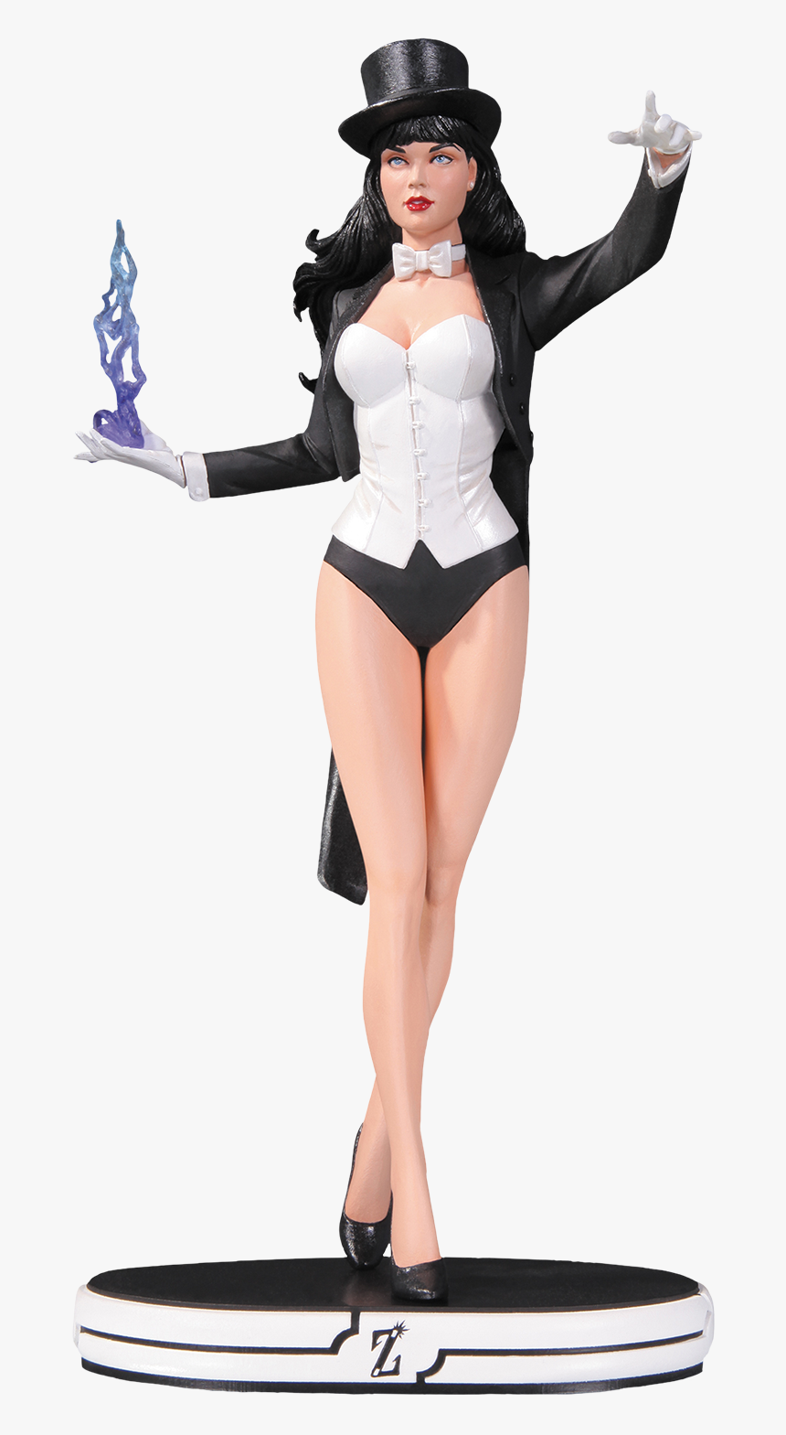 Dc Cover Girls Zatanna Statue Main Image - Dc Comic Cover Girls Statue, HD Png Download