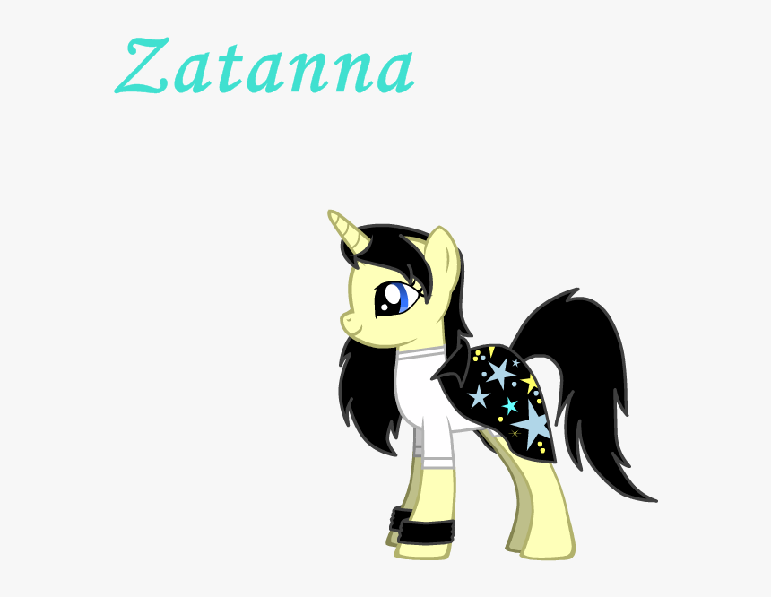 Zatanna As A Pónei, Pônei - Cartoon, HD Png Download