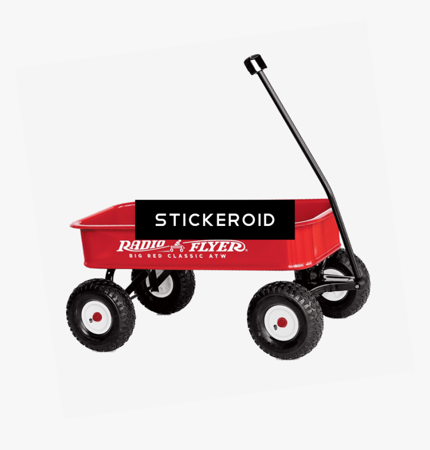 Transparent Little Red Wagon Clipart - Radio Flyer Atw Wagon, HD Png Download