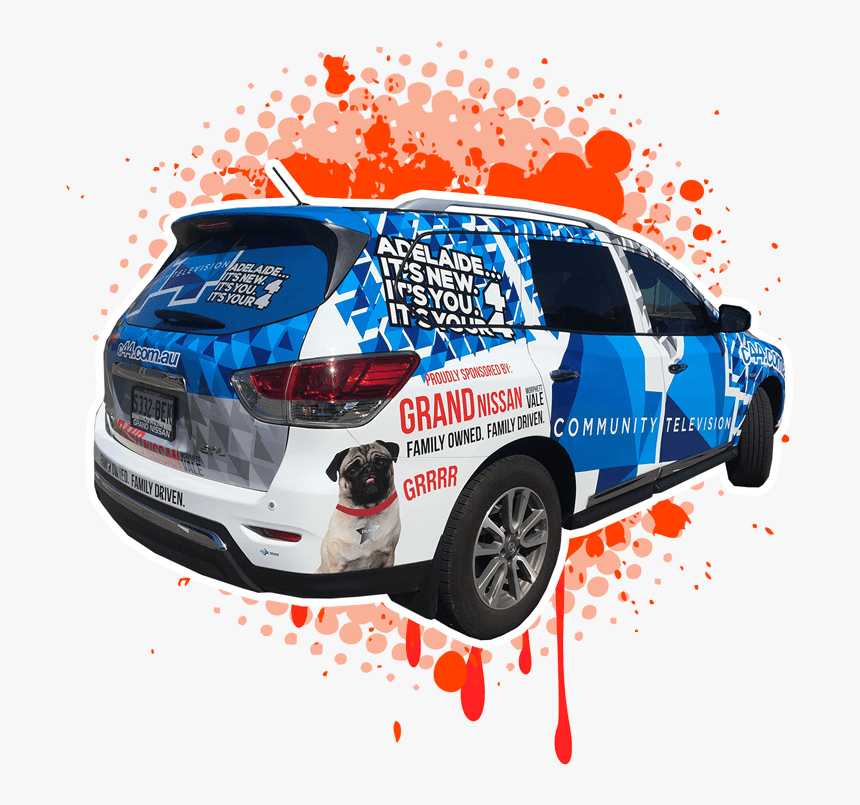 Car Graphic Page Image Large Compressed - Compact Sport Utility Vehicle, HD Png Download