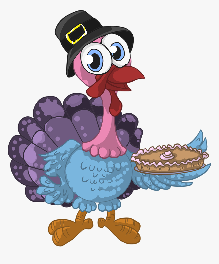 Cartoon Transparent Turkey Free, HD Png Download