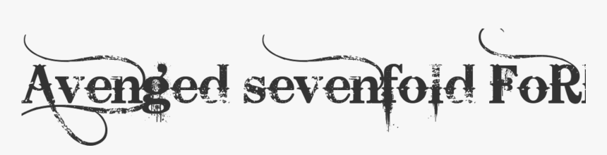 Apple Iphone 7 Plus Logo Avenged Sevenfold Iphone 7 - Calligraphy, HD Png Download