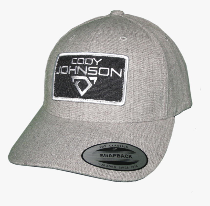 Cody Johnson Snap Back Hat With Black Patch 
 Title - Baseball Cap, HD Png Download