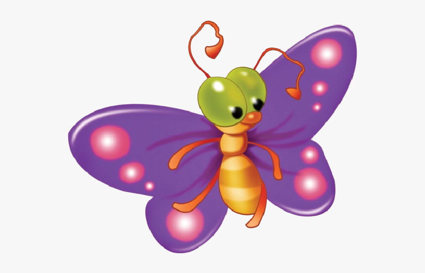 Clipart Cute Butterfly, HD Png Download
