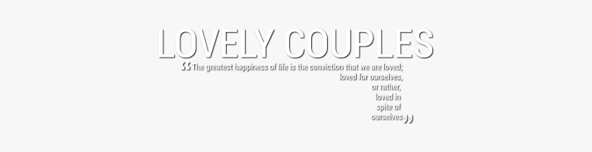 Romantic Couple Png Text, Transparent Png