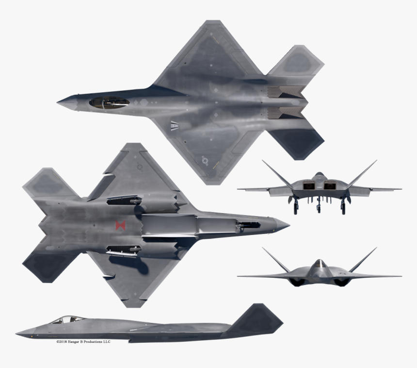 Black Widow F23 Fighter, HD Png Download