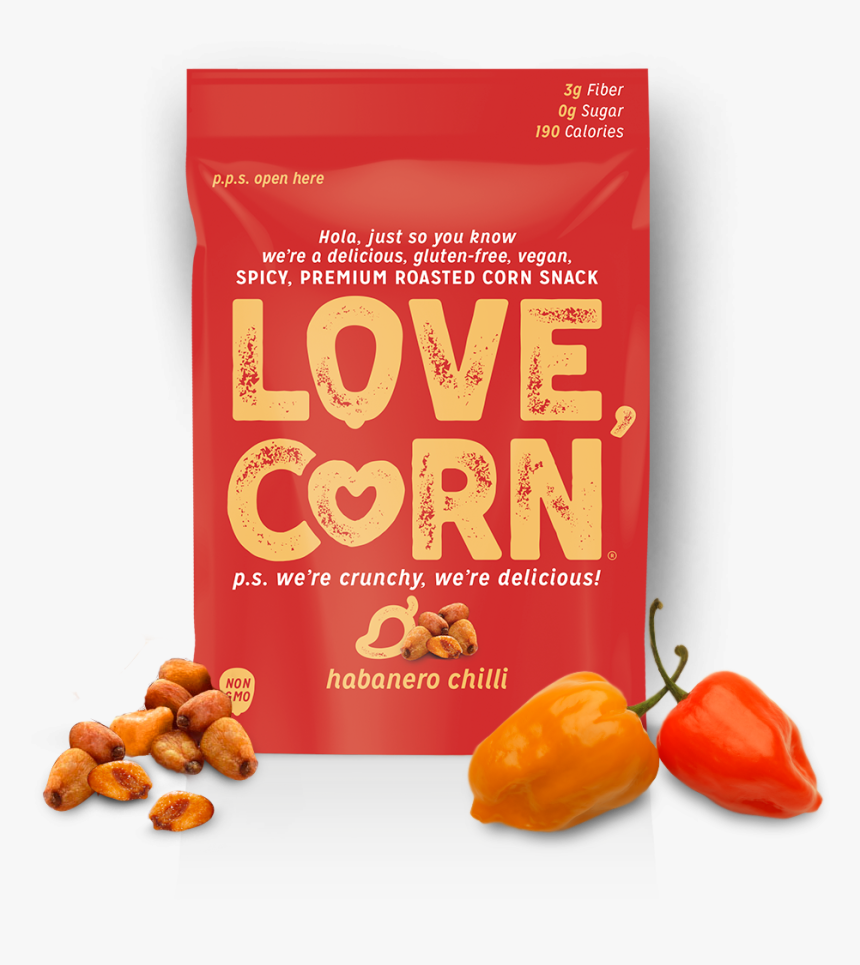 Love Corn Habanero Chili, HD Png Download