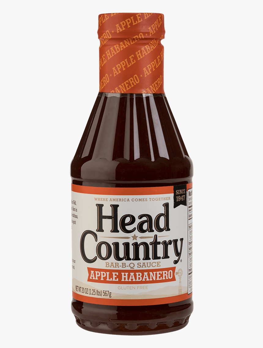 Apple Habanero Sauce - Head Country Apple Habanero Bbq Sauce, HD Png Download
