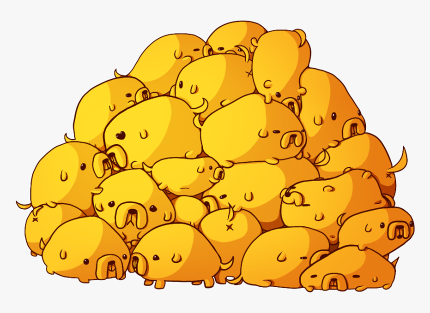 Pile O - Cute Jake The Dog, HD Png Download