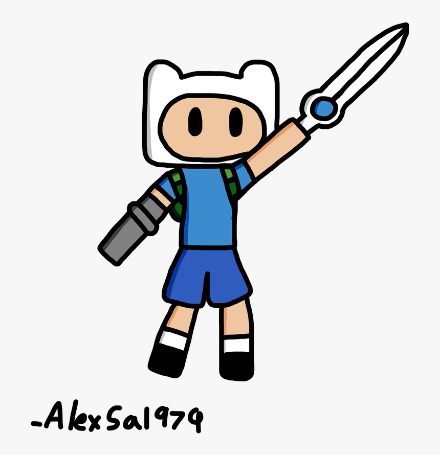 Finn Drawing, HD Png Download