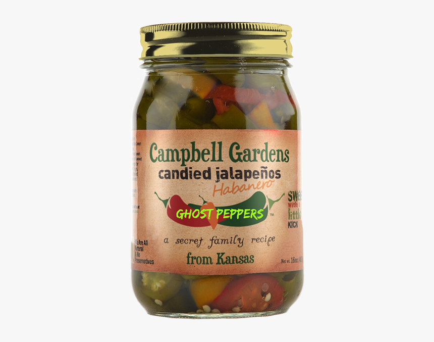 Campbell Gardens Candied Jalapenos, HD Png Download