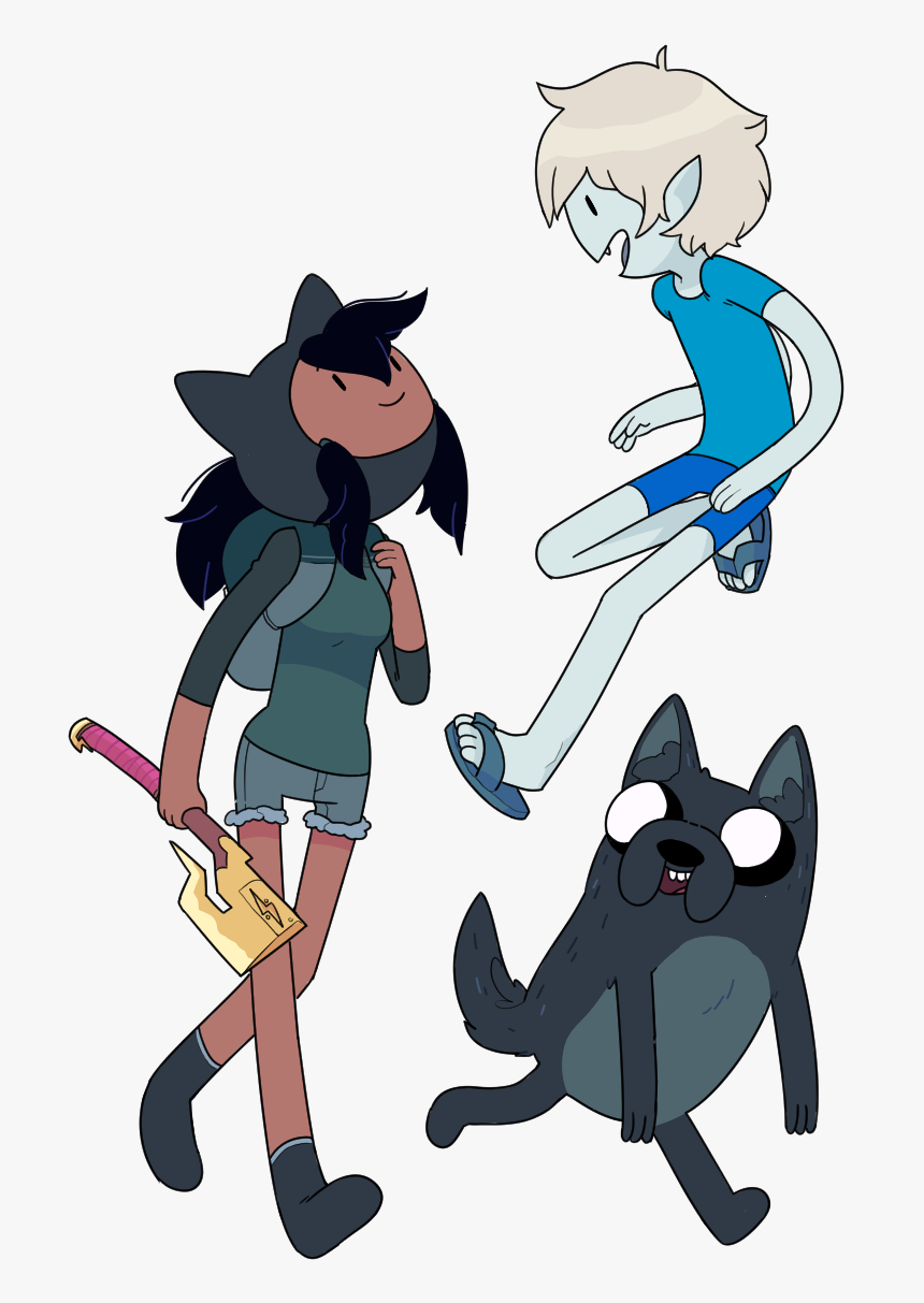 Check Out My Ripoff Ocs, Marceline The Human, Finn - Adventure Time Fan Character, HD Png Download