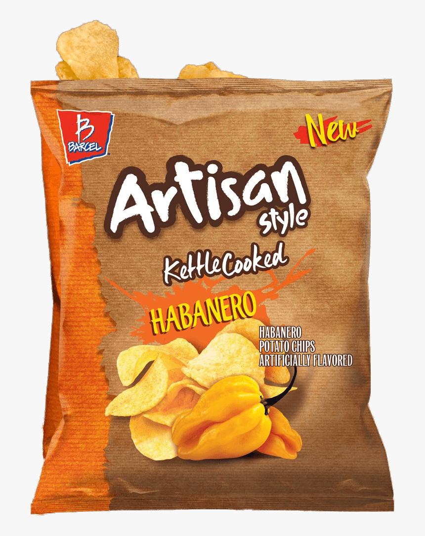 Artisan Style Kettle Cooked Habanero, HD Png Download