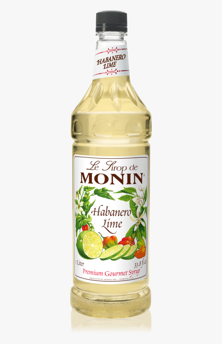 Monin Vanilla Syrup 1l, HD Png Download