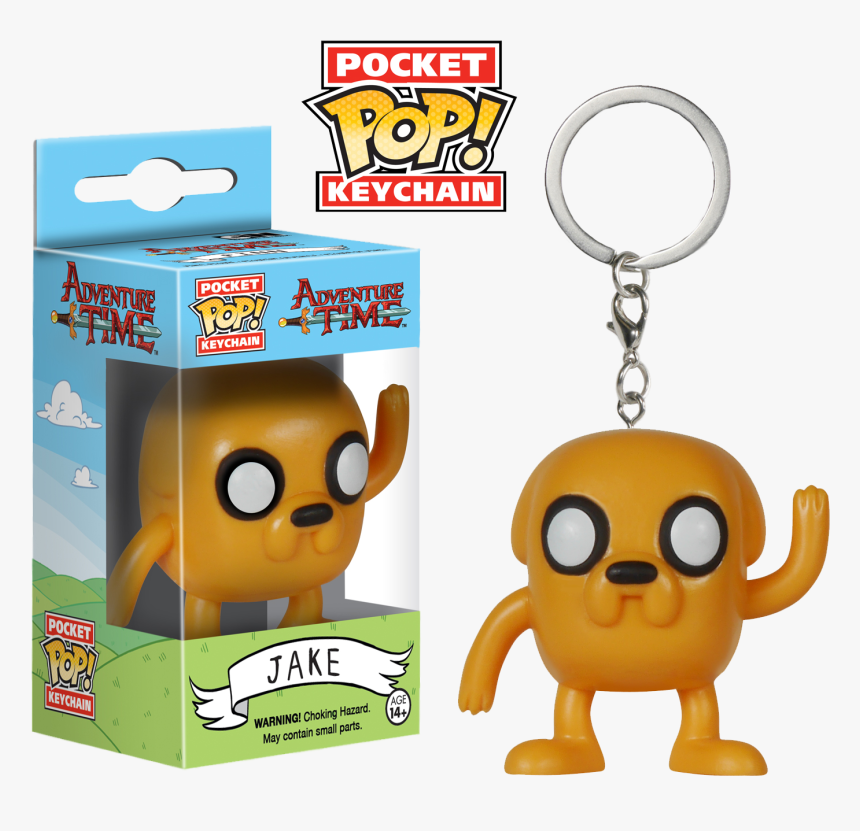Jake - Funko Pop Keychain Adventure Time, HD Png Download