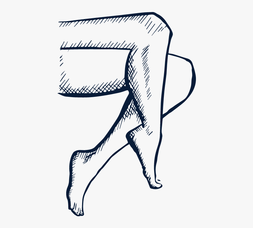 Laser Hair Removal - Sketch, HD Png Download