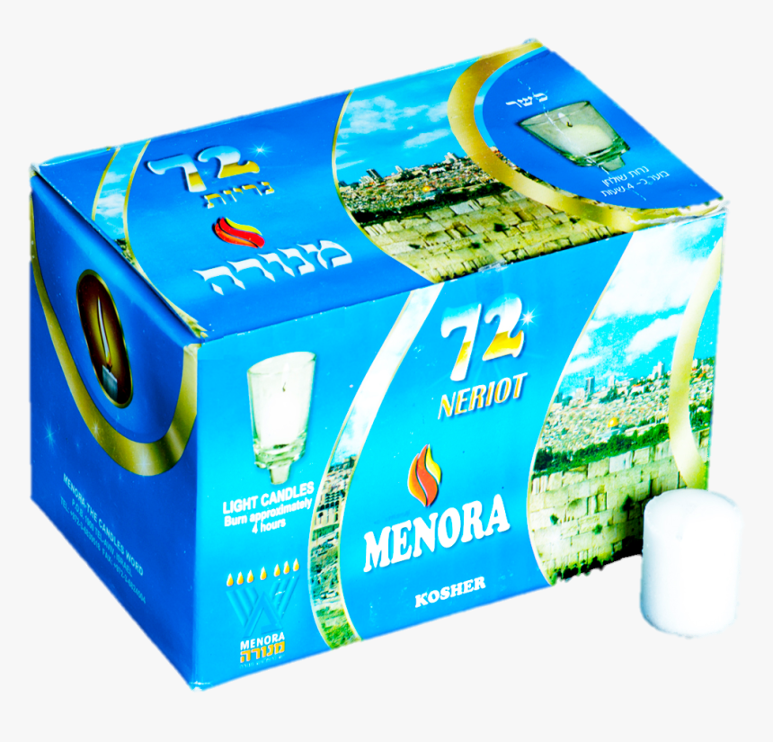 Menora Neriot 72 6hr 
 Class - Drink, HD Png Download