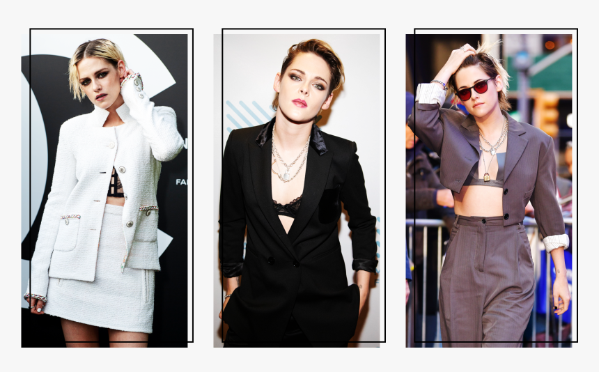Kristen Stewart Wearing Bras And Blazers - Formal Wear, HD Png Download