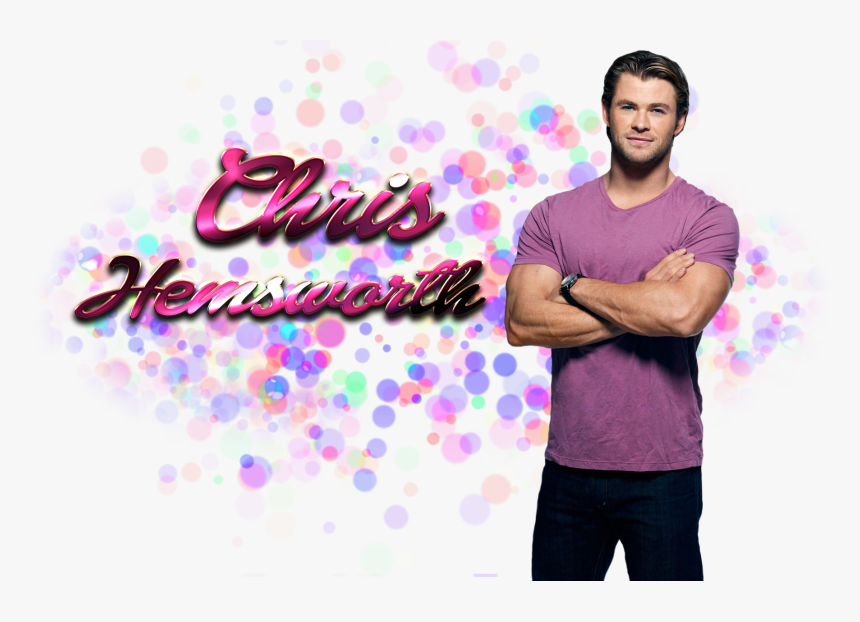 Chris Hemsworth Png Background - Lauren Name, Transparent Png