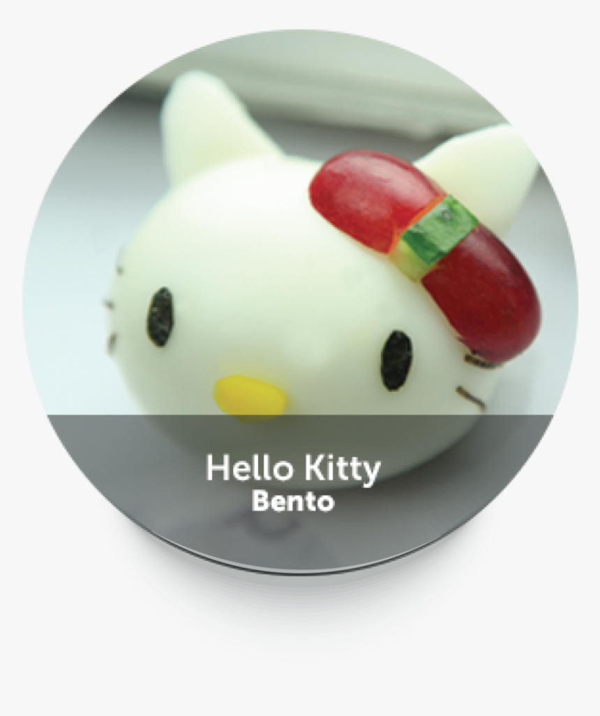 Roundbuttonfunbento-07 - Animal Figure, HD Png Download