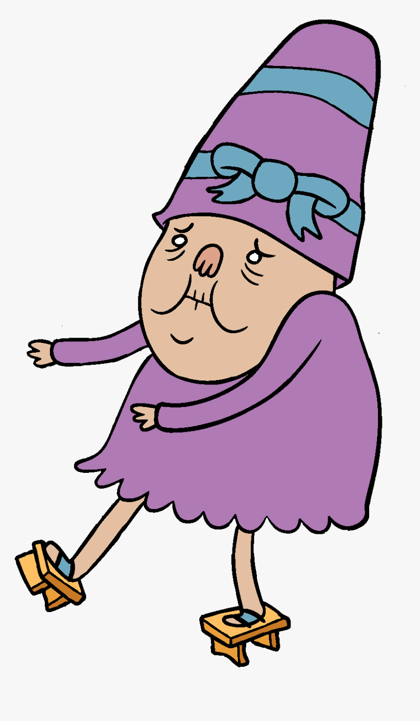 Old Clipart Old Woman Old Lady In Purple Dress Hd Png Download Transparent Png Image Pngitem