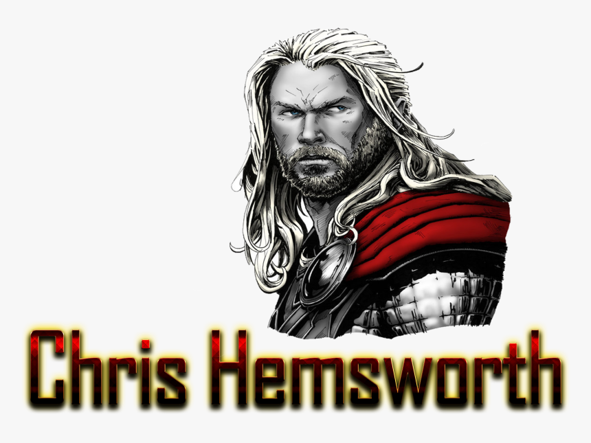Chris Hemsworth Png Download - Illustration, Transparent Png