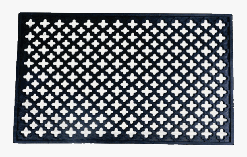 Rubber Door Mats - תיק שחור עם ניטים, HD Png Download