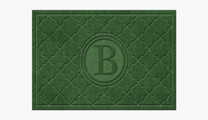 Carpeted Waterhog Doormat Prestige Waterloc Monogrammed - Leather, HD Png Download