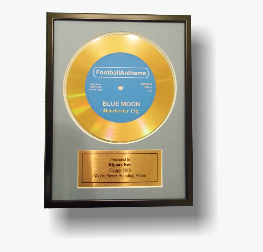 Didi Disc Presentation Gold Disc Black Frame - Circle, HD Png Download