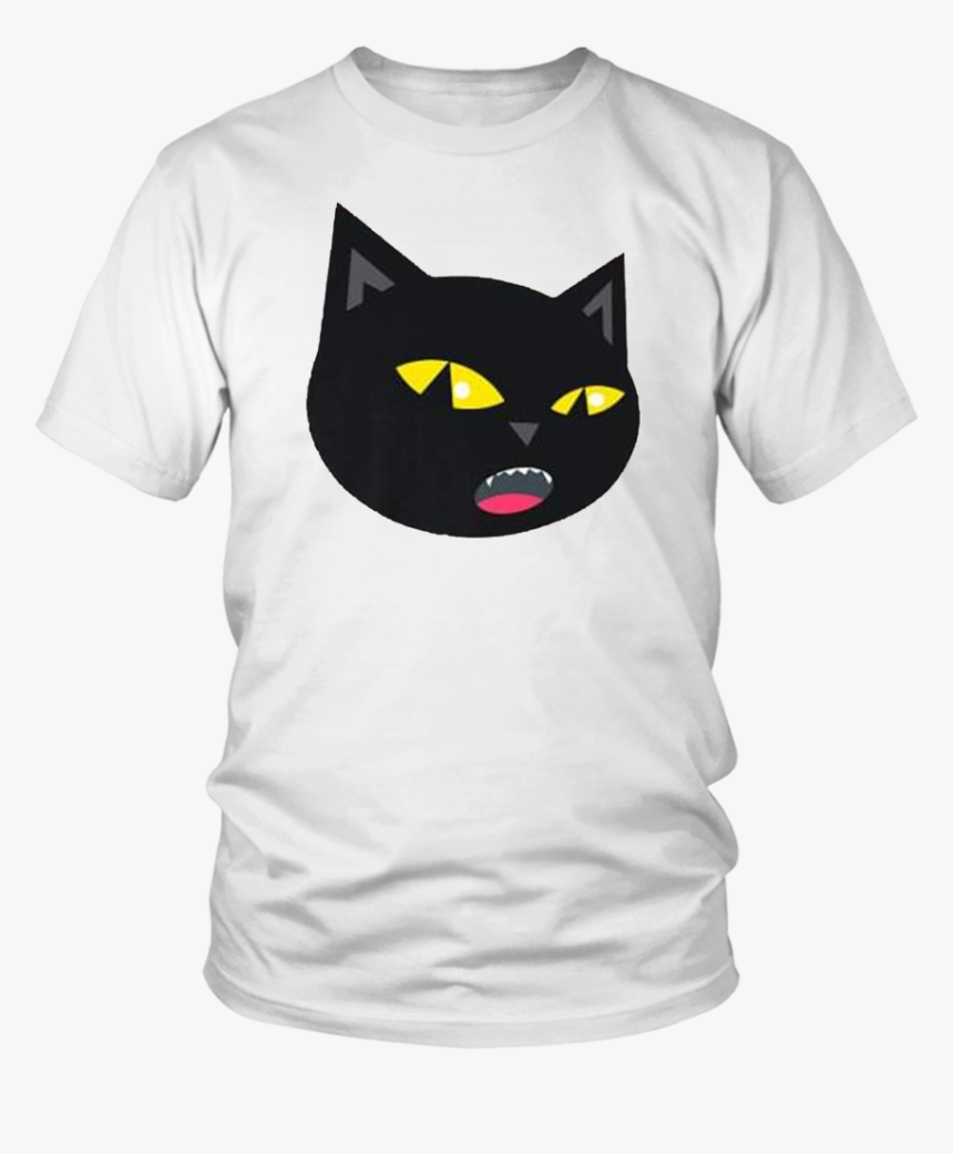 Funny Black Cat Meowing Funny Halloween Shirt - It's Above Me Now Shirt, HD Png Download