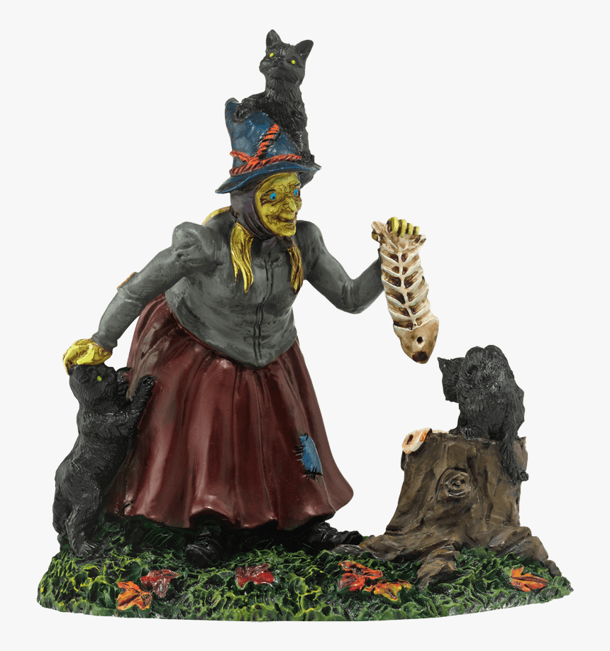 Black Cat Snack - Department 56, HD Png Download