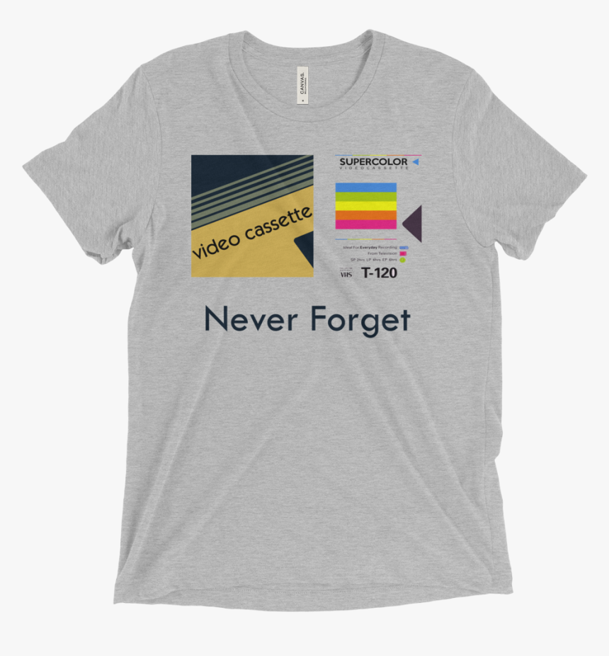 Never Forget Vcr Tapes Men S Tri-blend Tee - Black Sabbath 50 Years Shirt, HD Png Download
