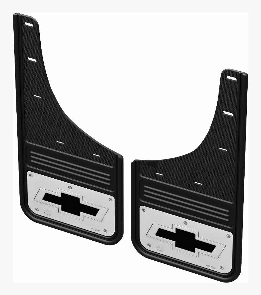 Black Bowtie No-drill Front Mud Flaps - Mudflap, HD Png Download