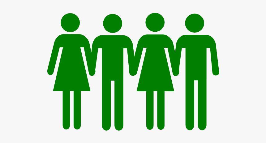 People Holding Hands Clipart Silhouette, HD Png Download