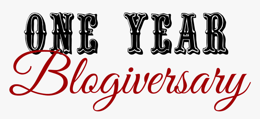 It S Our 1-year Blogiversary And You Re Invited To - Calligraphy, HD Png Download