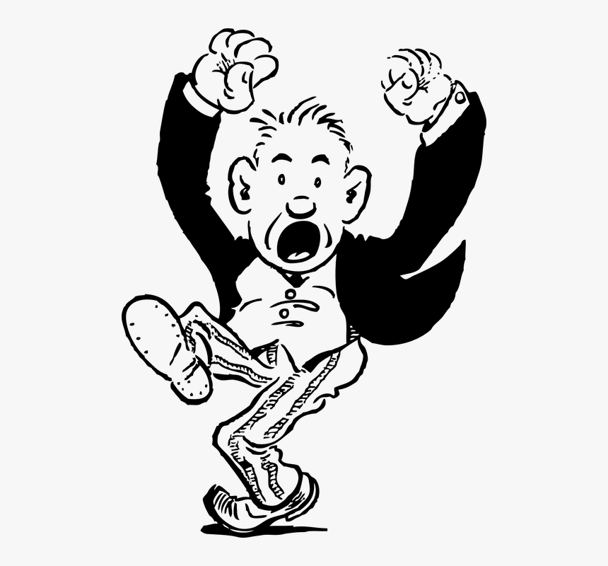 Angry Man Clipart, HD Png Download