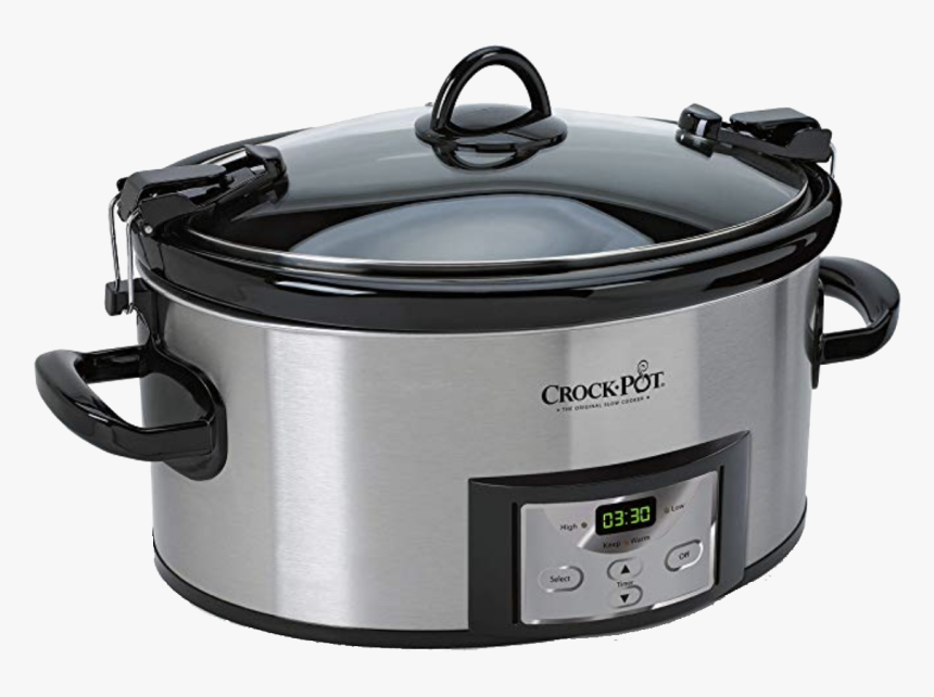 Crock Pot 6 Quart Programmable Cook & Carry Slow, HD Png Download